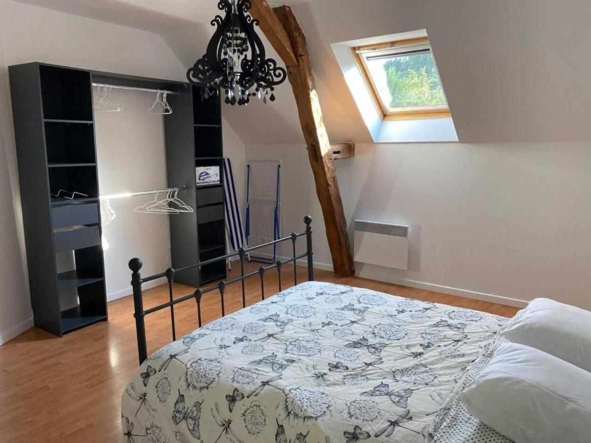 Maison De Village Avec Jardin, Parc Prive Et Box Fibre, Animaux Bienvenus, A 15 Min Du Mans - Fr-1-410-333 Mezieres-sous-Lavardin Luaran gambar